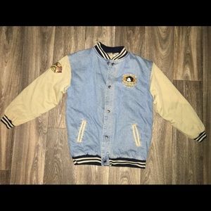 1928 Mickey Mouse League Denim Varsity Jacket